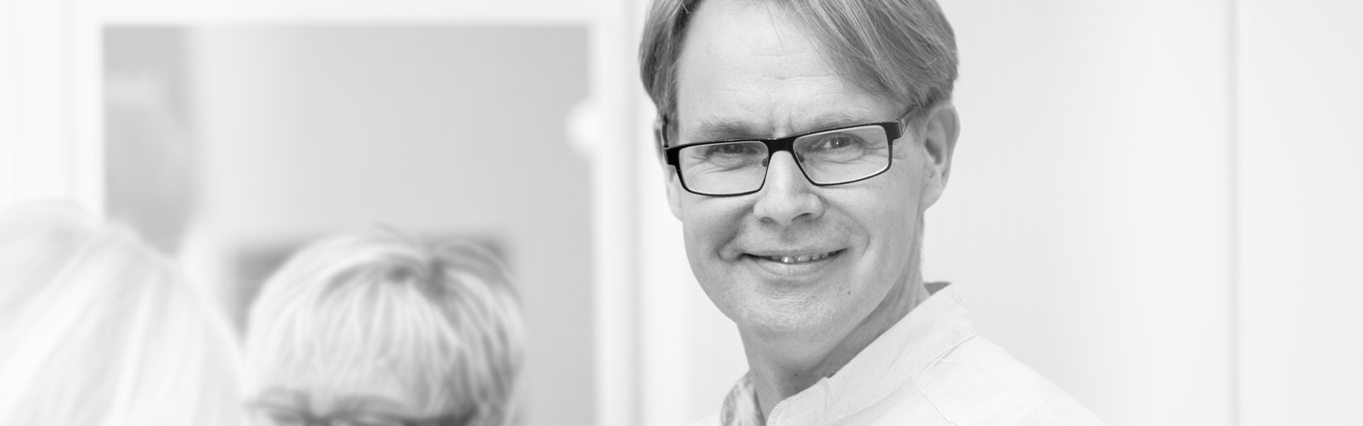 Vesa Kutti, ägaren av Hörntanden i svartvitt.